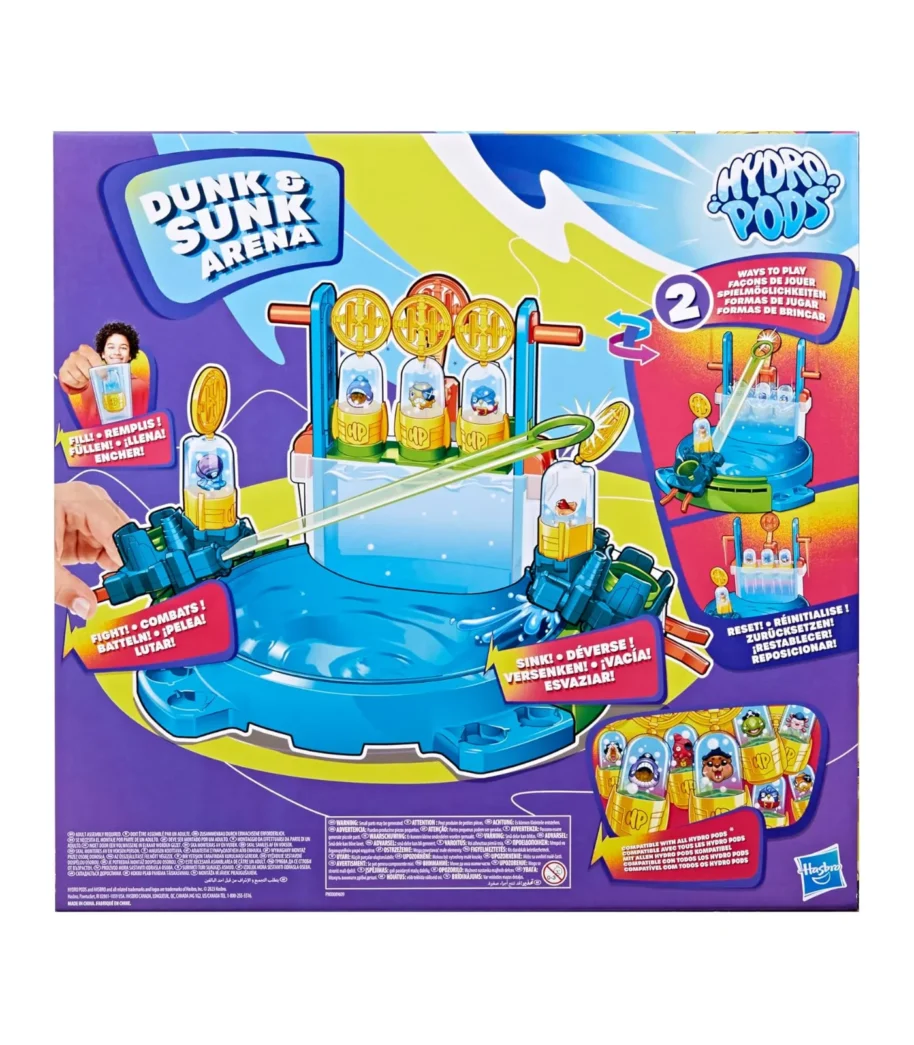 Hydro Pods – Dunk & Dunk Arena (gra wodna dla dzieci) (2) Hydro Pods – Dunk & Dunk Arena (gra wodna dla dzieci) (2)