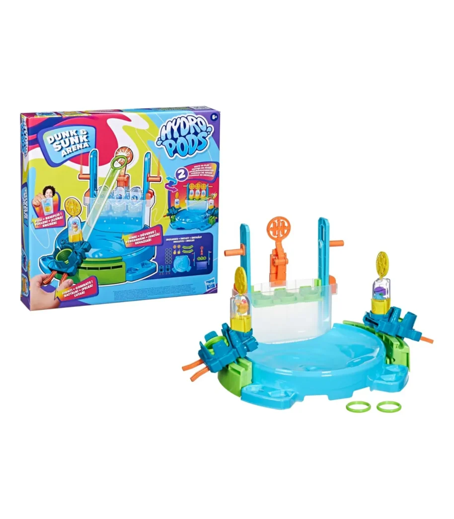 Hydro Pods – Dunk & Dunk Arena (gra wodna dla dzieci) (3) Hydro Pods – Dunk & Dunk Arena (gra wodna dla dzieci) (3)