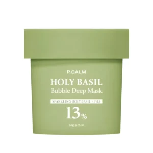 Oczyszczająca maska bąbelkowa P.CALM Holy Basil Bubble Deep Mask 90 g (3)