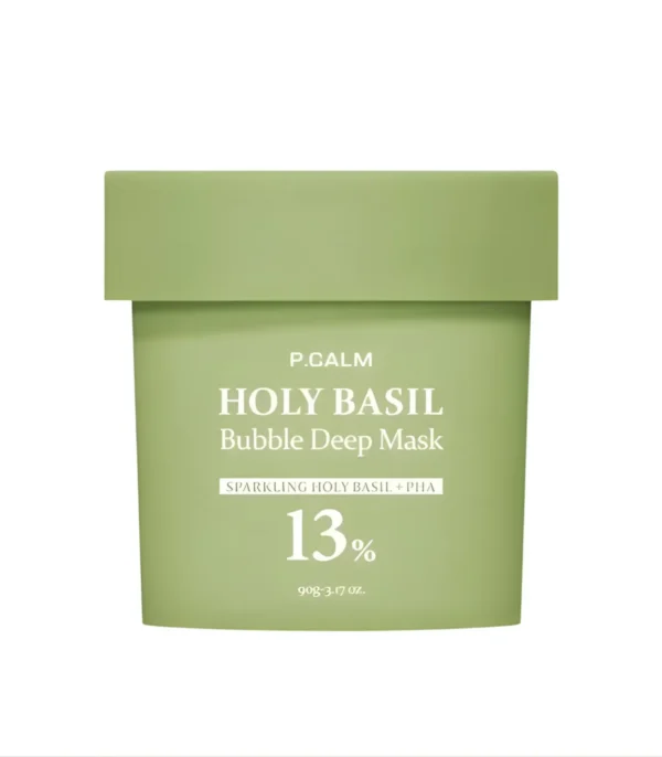 Oczyszczająca maska bąbelkowa P.CALM Holy Basil Bubble Deep Mask 90 g (3)