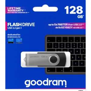 Pendrive GOODRAM 128GB UTS3 USB 3.2 czarny