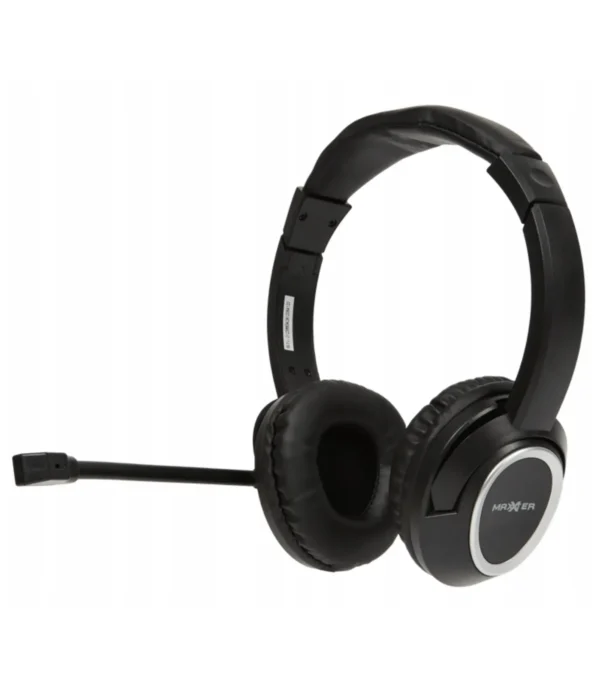 Słuchawki Stereo z Mikrofonem MAXXTER (1)