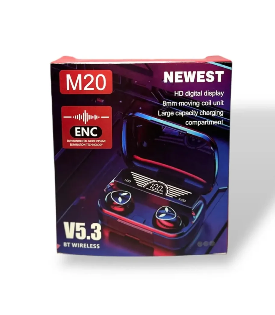 Słuchawki bezprzewodowe M20 V5.3 30200bezprzewodowe M20 V5.3 (3)