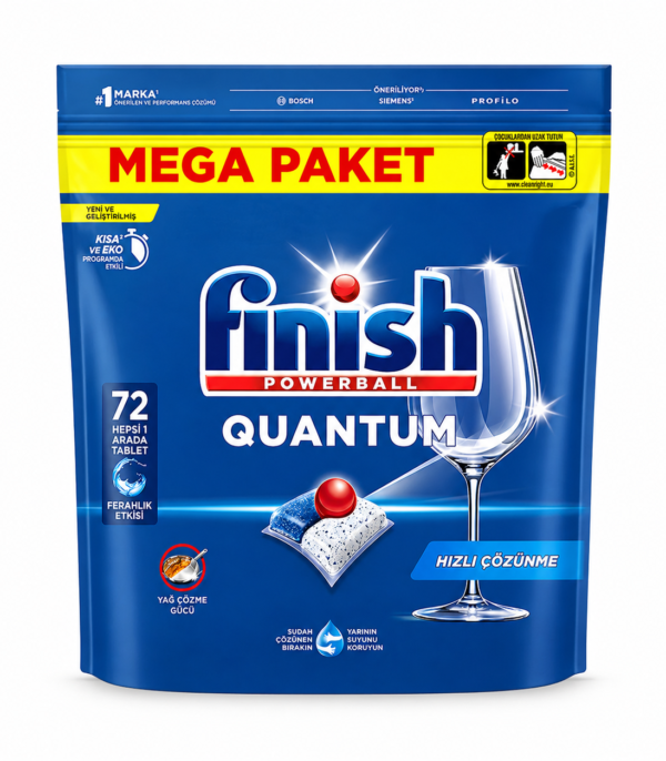 kapsułki do zmywarki finish quantum 72 kapsułki do zmywarki finish quantum 72