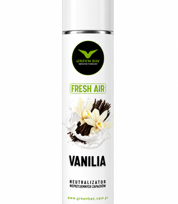 Neutralizator zapachów Vanilia 300ml Green Bay Fresh Air spray
