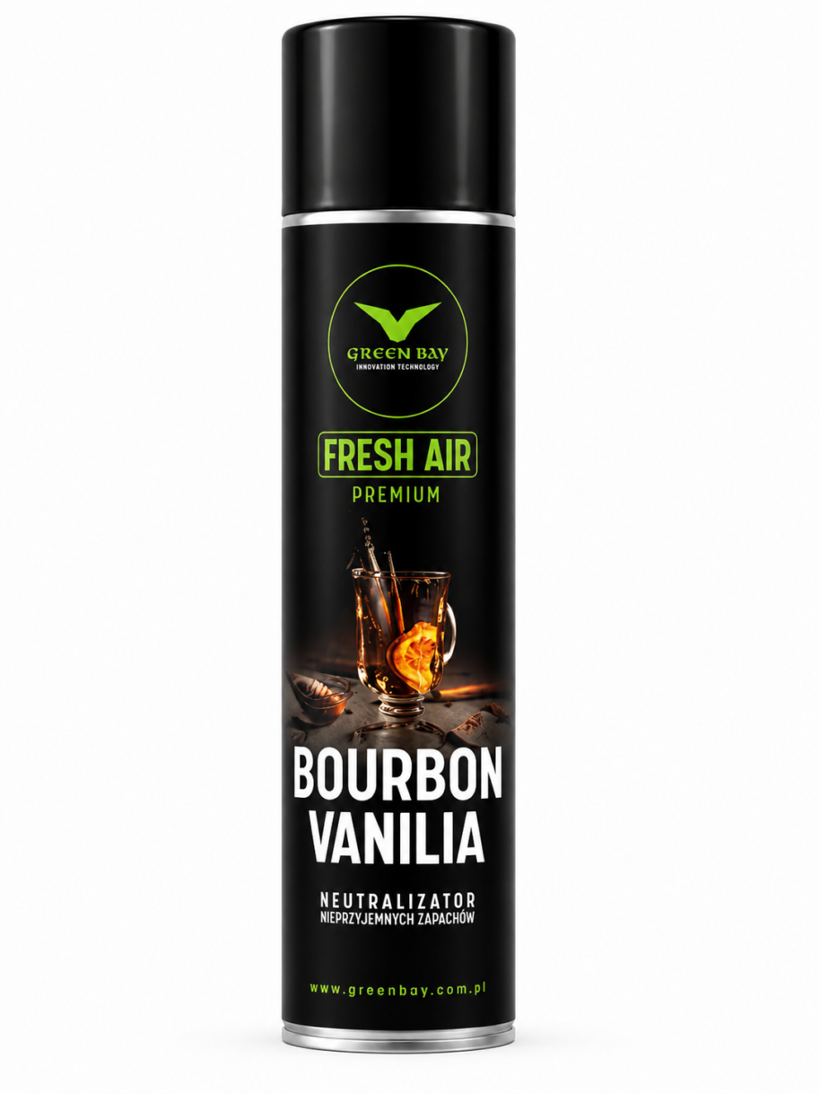 A5FF7D30-54AF-4BA9-AB00-EC92E4A26582 Neutralizator zapachów Bourbon Vanilia Green Bay Fresh Air Premium 300ml