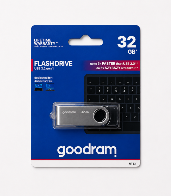 Pendrive Goodram 32GB USB 3.2 Gen 1 metalowy