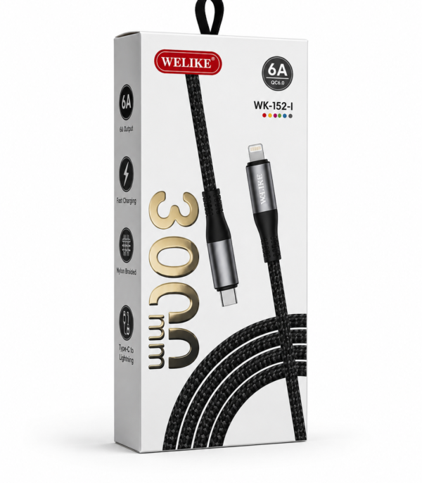 Kabel USB-C do Lightning 30W Welike WK-152-I 6A