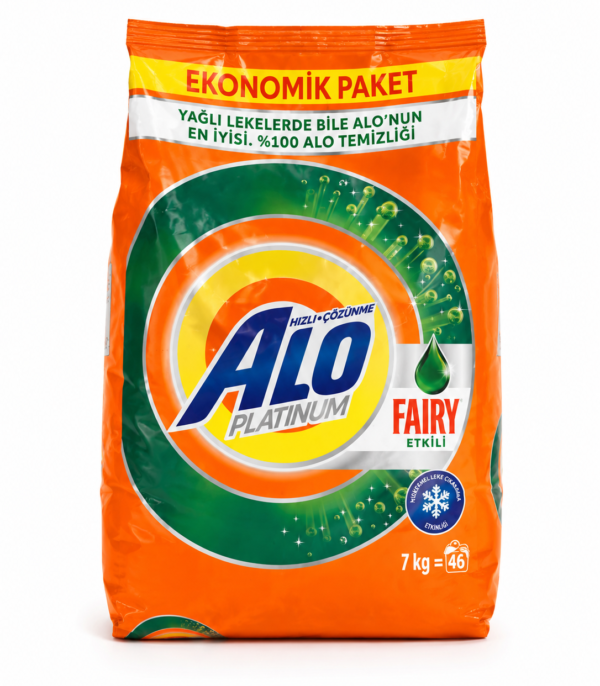Alo Platinum Fairy 7 kg turecki proszek do prania