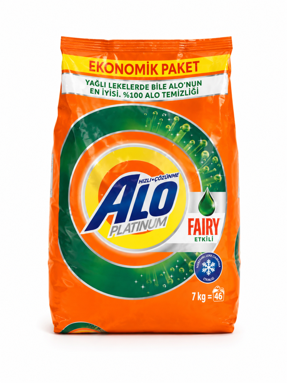 ALO Alo Platinum Fairy 7 kg turecki proszek do prania