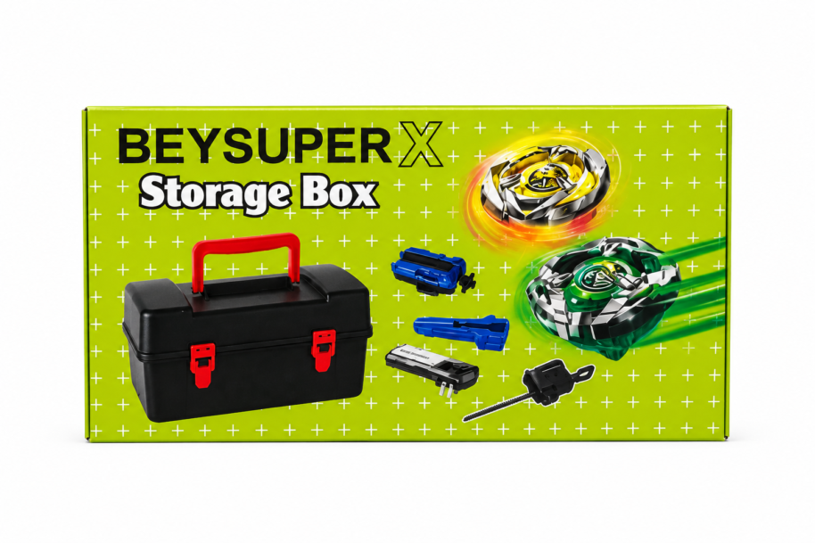 Zabawka Beysuper X Storage Box zestaw z walizką na bączki