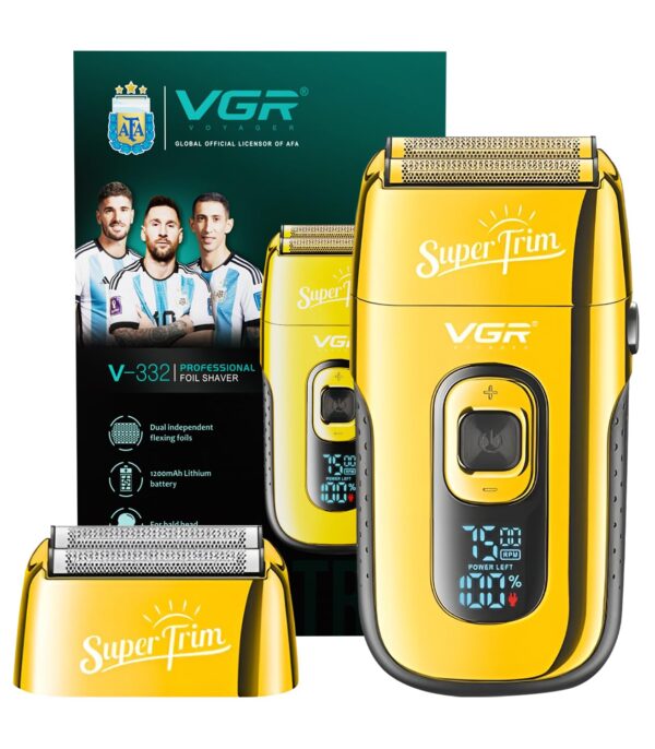 Golarka elektryczna VGR V-332 Super Trim złota