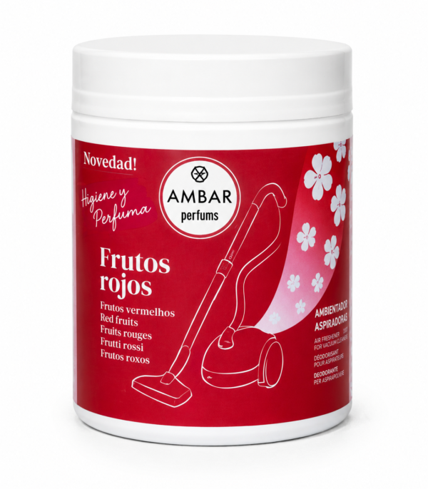 Granulat zapachowy do odkurzacza Ambar Frutos Rojos 400 ml