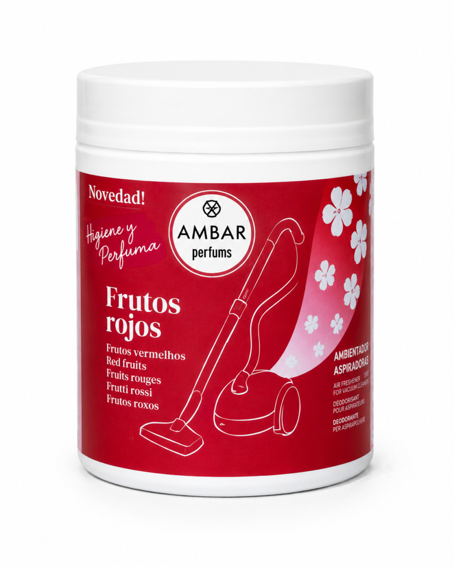 granulki Granulat zapachowy do odkurzacza Ambar Frutos Rojos 400 ml
