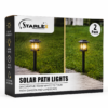 lampa solarnax2 Lampy solarne Starlex 2 szt ciepłe światło ogrodowe
