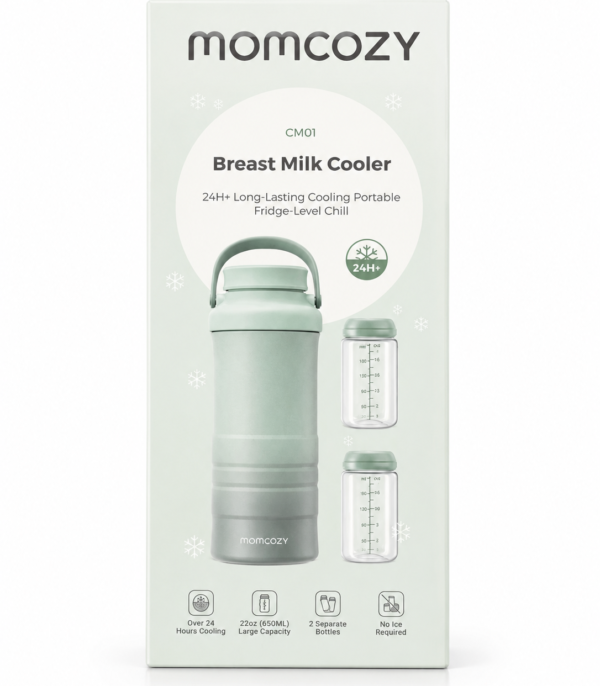 momcozy Chłodziarka do mleka mamy Momcozy CM01 fioletowa 24h