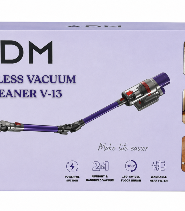 Odkurzacz bezprzewodowy ADM V13 łamany 250W 2w1