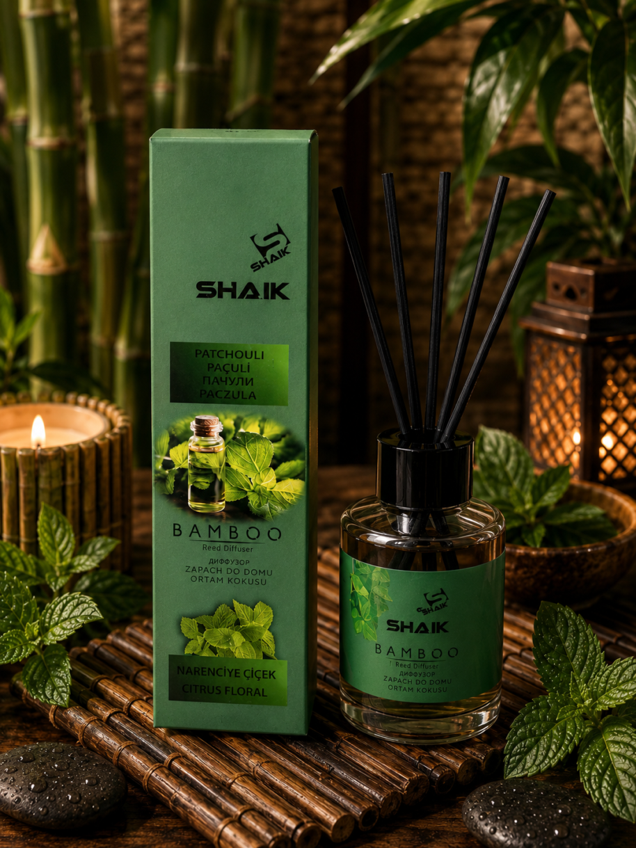 Dyfuzor Shaik Patchouli 115 ml patyczki zapachowe Citrus Floral