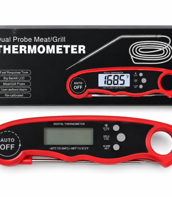 termometr Termometr do mięsa Dual Probe LCD do grilla i pieczenia