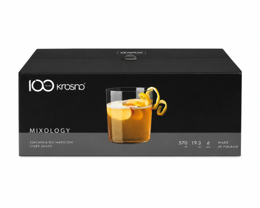 Krosno Mixology szklanki do whisky 570 ml 6 sztuk