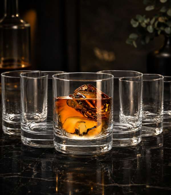 Krosno Mixology szklanki do whisky 570 ml 6 sztuk