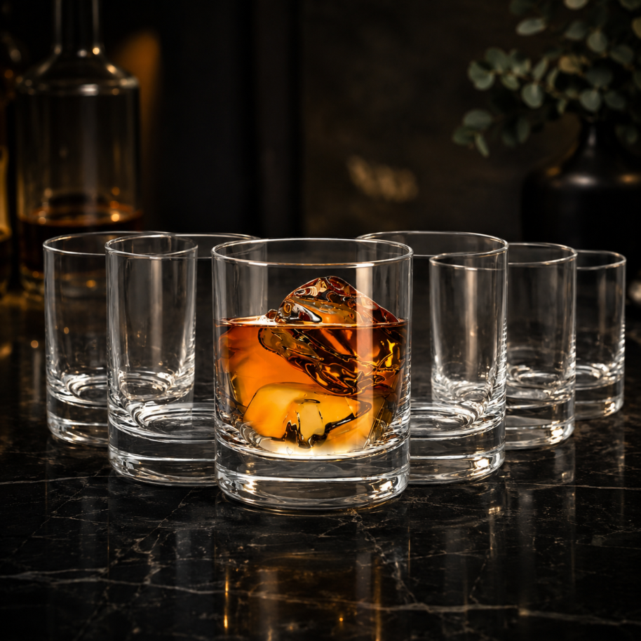 Krosno Mixology szklanki do whisky 570 ml 6 sztuk
