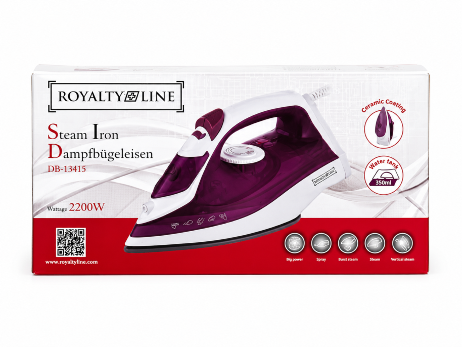 Żelazko parowe Royalty Line DB-13413 2200W