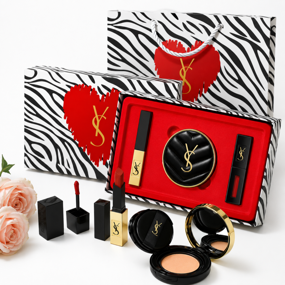 Zestaw kosmetyków do makijażu Cushion pomadka tint Zestaw kosmetyków do makijażu Cushion pomadka tint