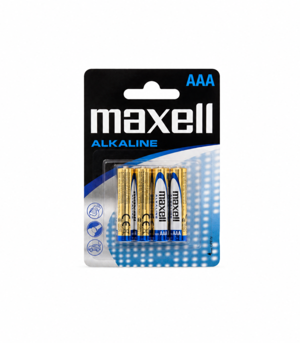 Baterie alkaliczne Maxell AAA LR03 1.5V 4 sztuki