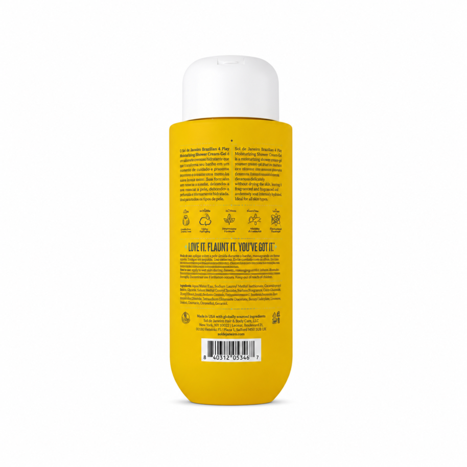 Brazilian Sol de Janeiro Brazilian 4 Play nawilżający żel pod prysznic 385 ml