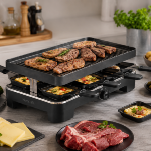 Mauviel 1830 Raclette Grill dla 8 Osób z Ceramiczną Płytą Grillową