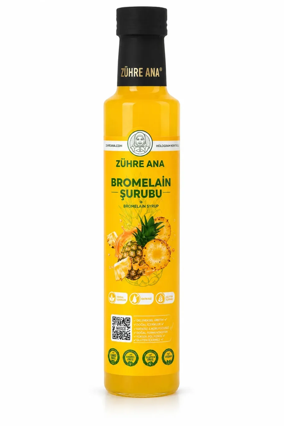 Syrop z Bromelainą Syrop z Bromelainą 250 ml Zühre Ana