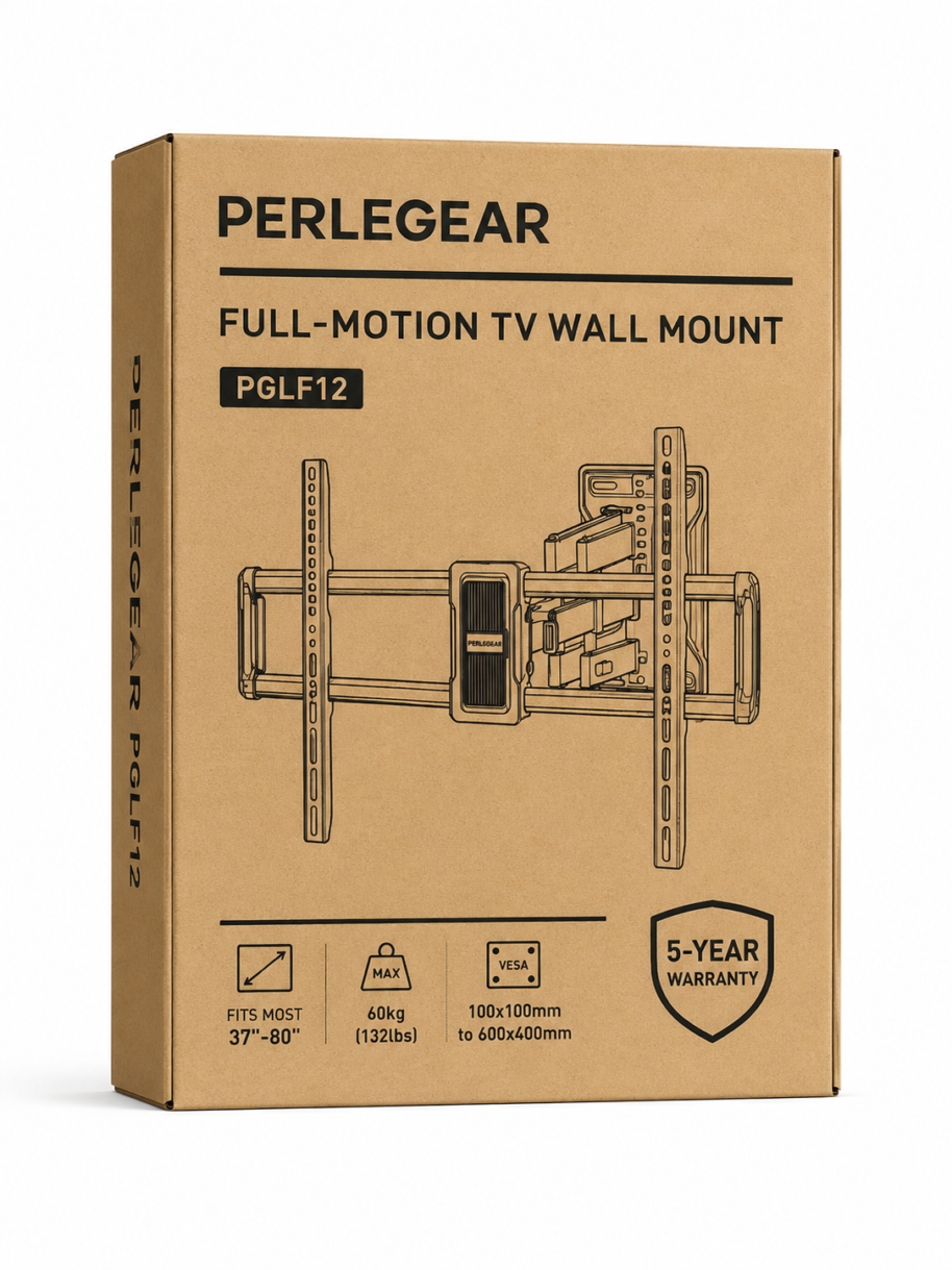 PERLEGEAR PGLF12 uchwyt ścienny do telewizora 37–80 cali PERLEGEAR PGLF12 uchwyt ścienny do telewizora 37–80 cali