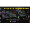 Zestaw gamingowy Zestaw gamingowy 4w1 Yelandar K1088 RGB z klawiaturą, myszą, słuchawkami i podkładką
