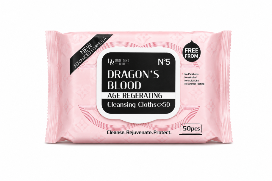 chusteczki Chusteczki oczyszczające Dragon's Blood Age Regenerating 50 sztuk