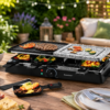 SilverCrest Raclette Grill 1400W z kamieniem do grillowania