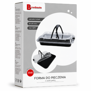 Brunbeste Forma do Pieczenia z Pokrywką 36 × 23 cm