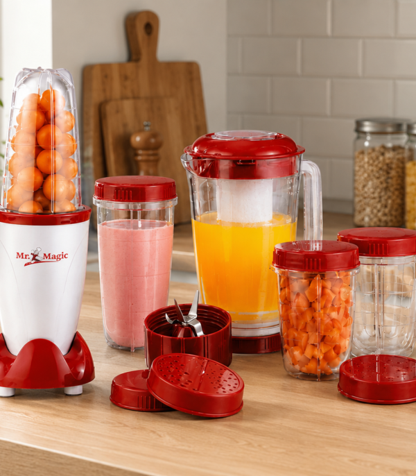 GOURMETmaxx Mr. Magic 9w1 blender 18 elementów