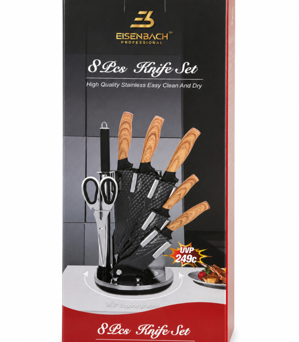 Zestaw Noży Kuchennych 8 Elementów Eisenbach Professional Zestaw Noży Kuchennych 8 Elementów Eisenbach Professional