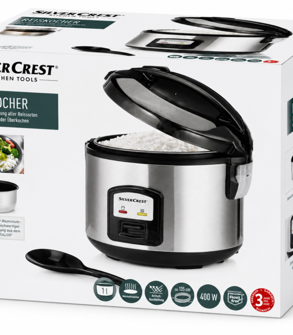 SilverCrest Ryżowar 1L 400W SilverCrest Ryżowar 1L 400W