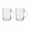 Zestaw szklanych kubków 246 ml Homeware Nola Mug Series 4 sztuki