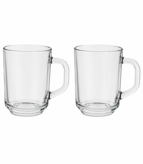 Zestaw szklanych kubków 246 ml Homeware Nola Mug Series 4 sztuki