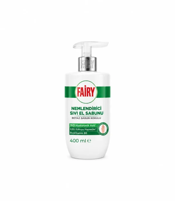 Mydło w płynie Fairy Białe Mydło 400 ml z pompką