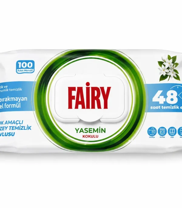 Chusteczki Uniwersalne Fairy Jaśmin 100 szt.