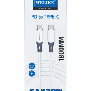 Kabel USB-C do USB-C 120W 1,8 m Welike
