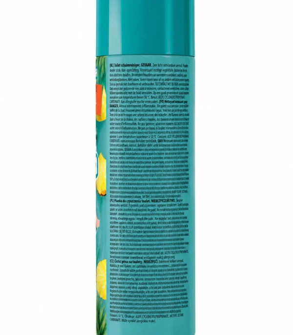 Pianka do Czyszczenia Toalet Clean & Fresh Tropical 2w1
