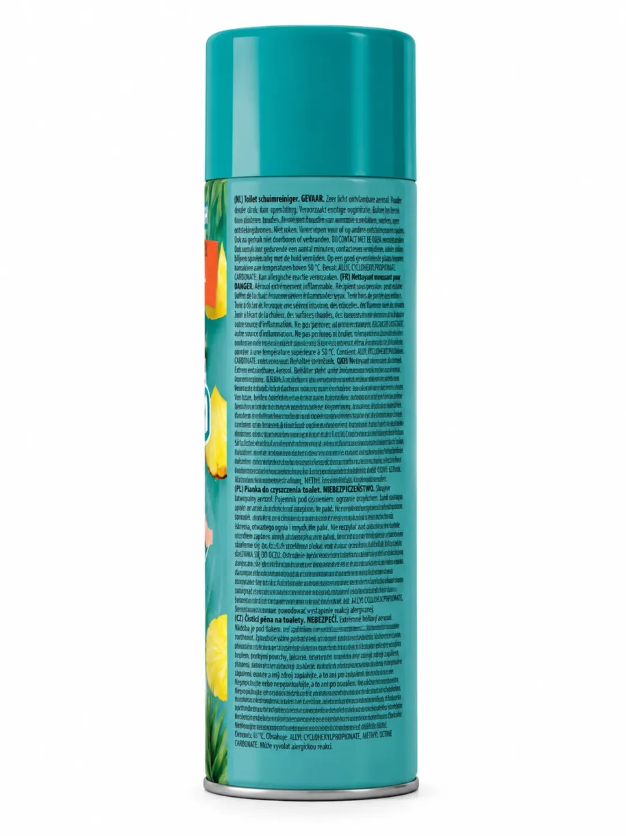 Pianka WC Pianka do Czyszczenia Toalet Clean & Fresh Tropical 2w1