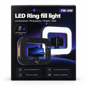 Lampa pierścieniowa LED YM-300 do telefonu