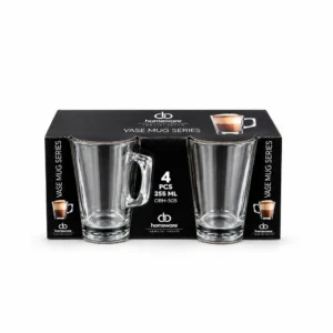 Szklanki do kawy i herbaty Homeware Yase Mug Series 4 sztuki 255 ml