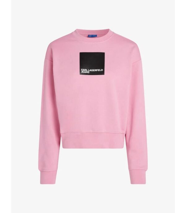 karl lagerfeld pink sweatshirt zmniejszona poprawiona